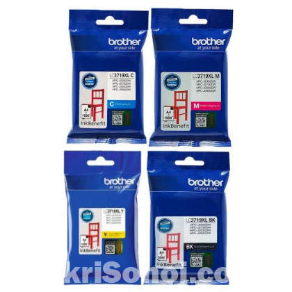 4-COLOR CARTRIDGE SET BROTHER LC3719XL for MFCJ3530DW Series